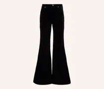 Jeans Retro Flare Flare Fit schwarz