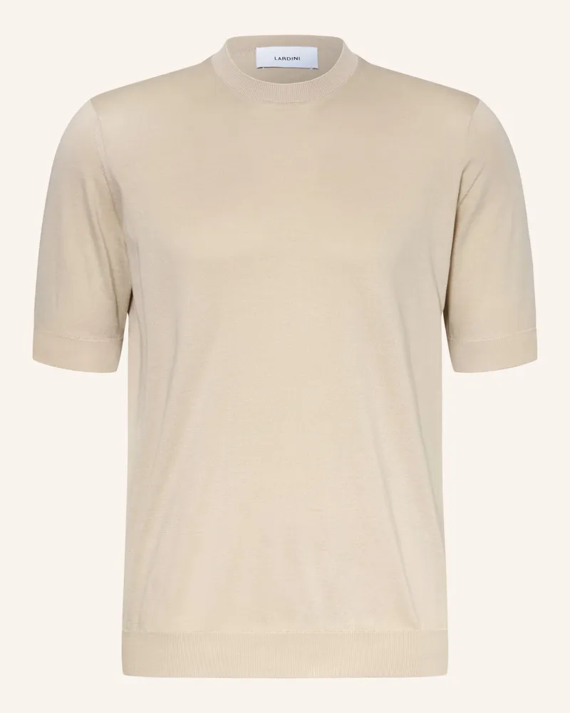 LARDINI Strickshirt beige Beige