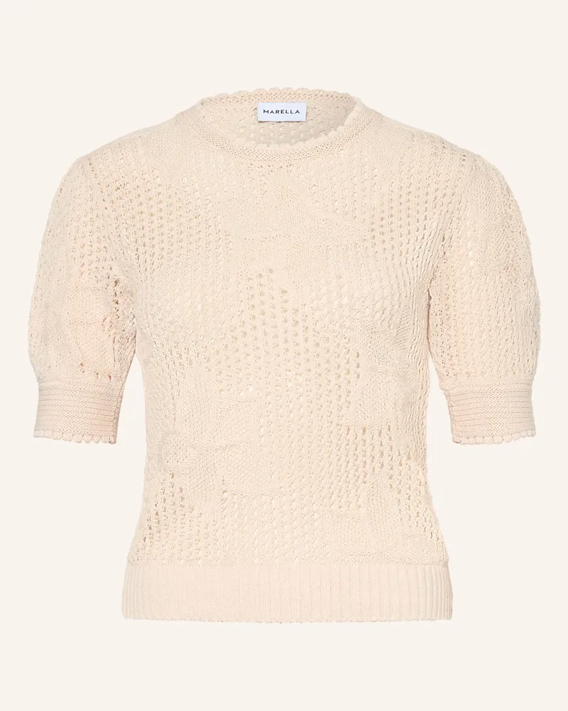 MARELLA Strickshirt Mllfungo weiss Creme