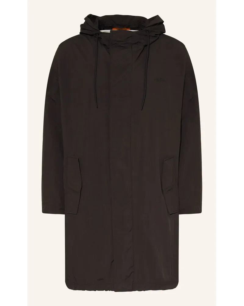 HUGO BOSS Parka MAX Schwarz