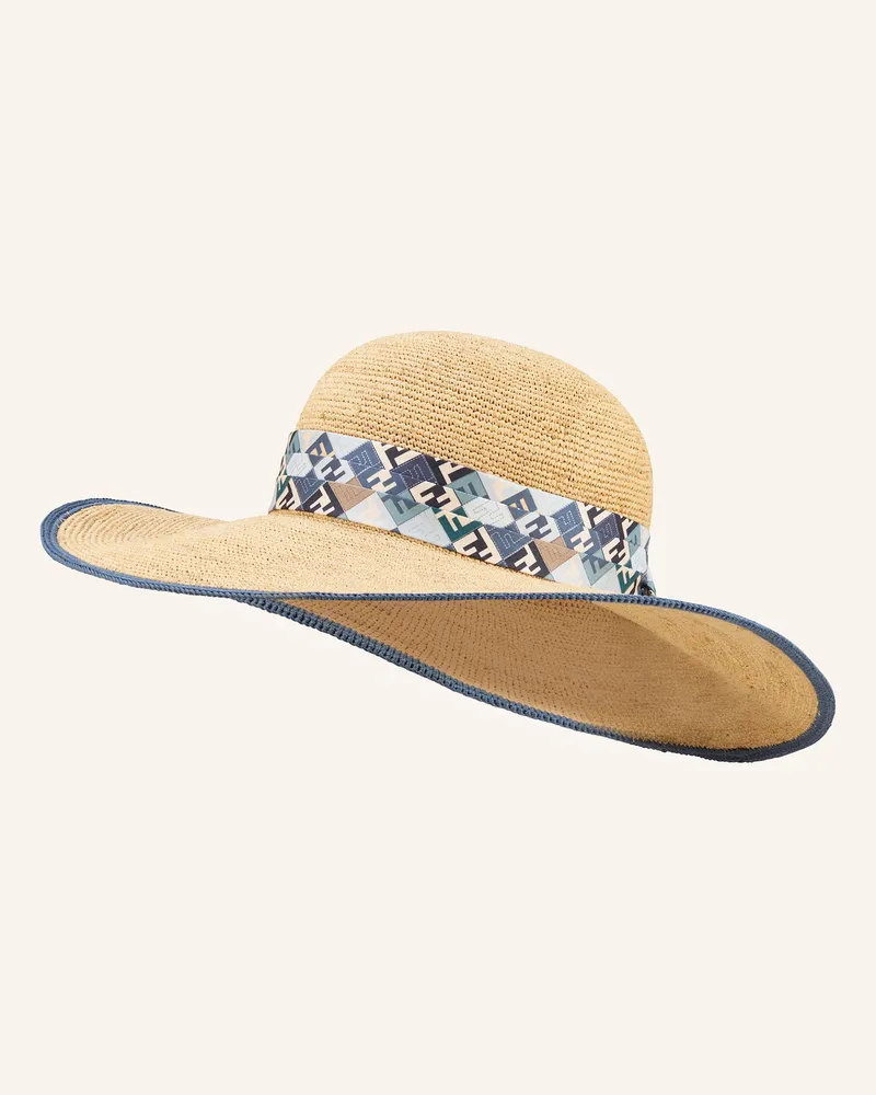 Fendi Strohhut beige Beige