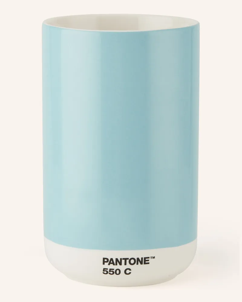 Pantone Universe Vase blau Hellblau