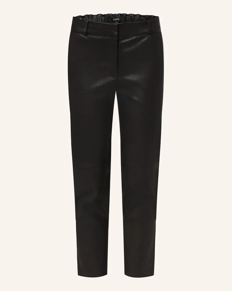 Arma 7/8-Hose Aus Leder schwarz Schwarz