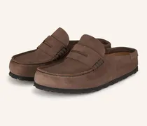 Mules Naples Wrapped braun
