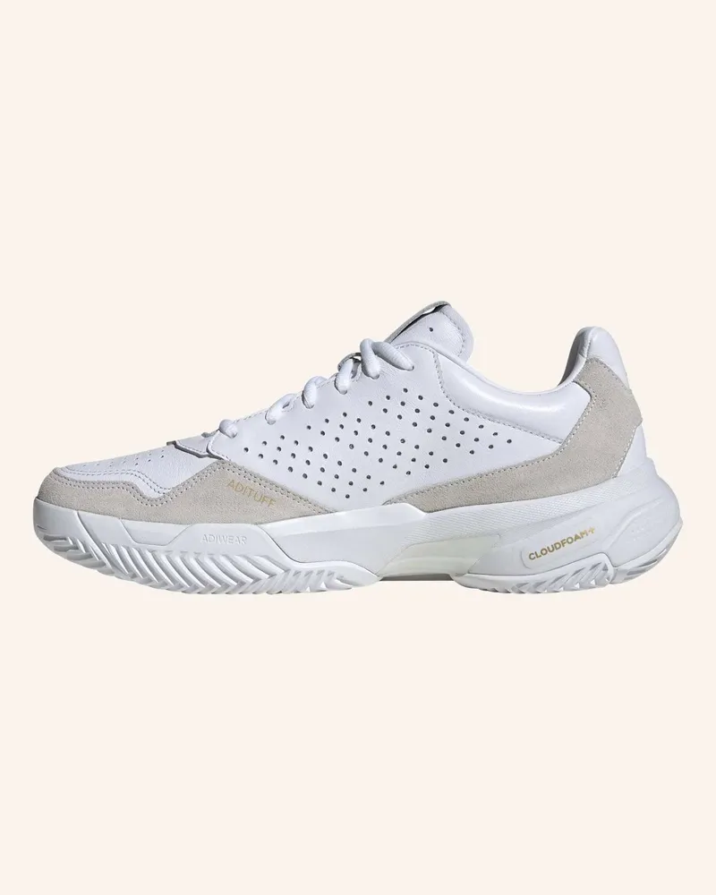 adidas COURTJAM CONTROL 3 PREMIUM TENNISSCHUH Weiss