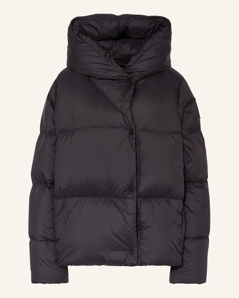 Canada Goose Lightweight-Daunenjacke RHODA Schwarz