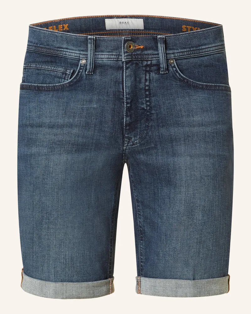 Brax Jeansshorts CHRIS Slim Fit Blau