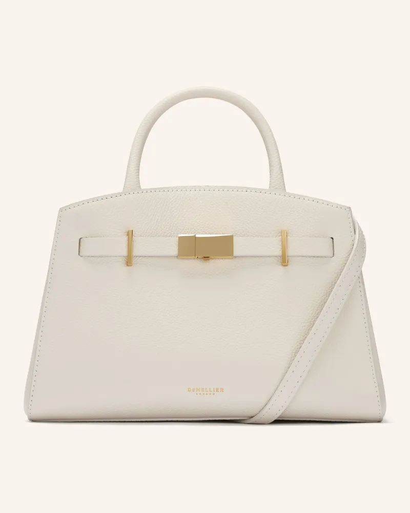 DeMELLIER Handtasche The Small Hudson weiss Creme
