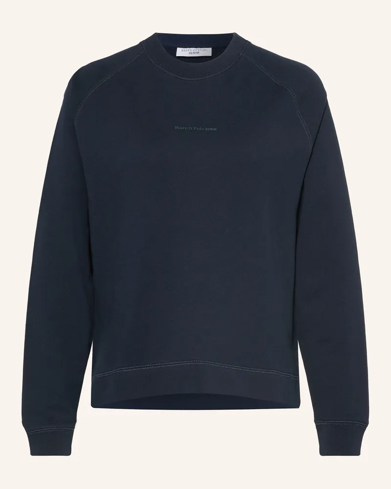 Marc O'Polo Sweatshirt blau Dunkelblau