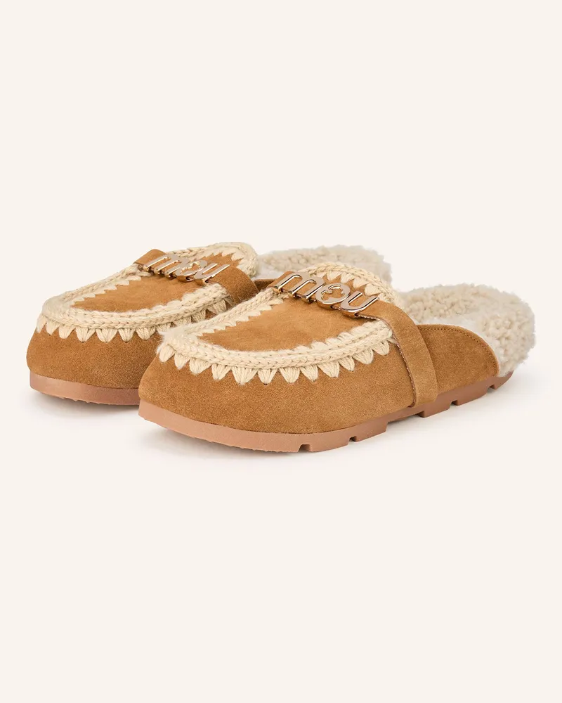 Mou Mules braun Cognac