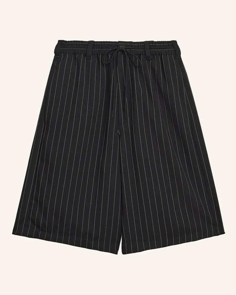 Y-3 Y-3 Sport Uniform Shorts Mit Nadelstreifen schwarz Schwarz