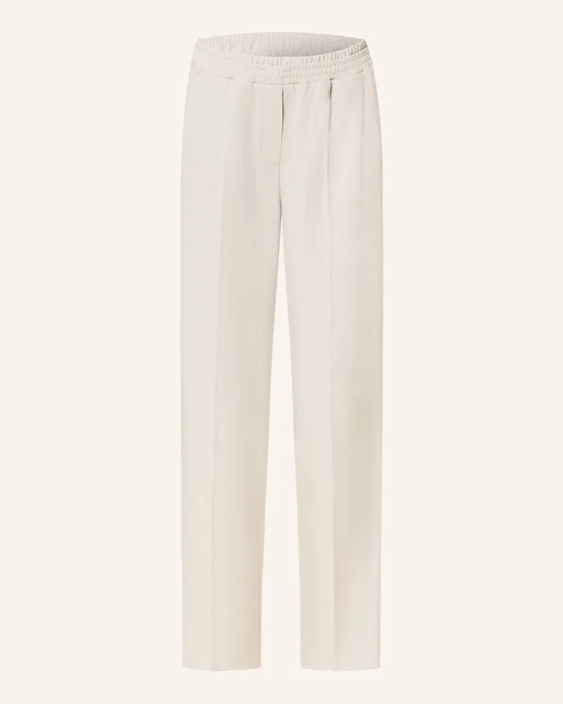 OPUS Hose Marou Im Jogging-Stil beige Creme