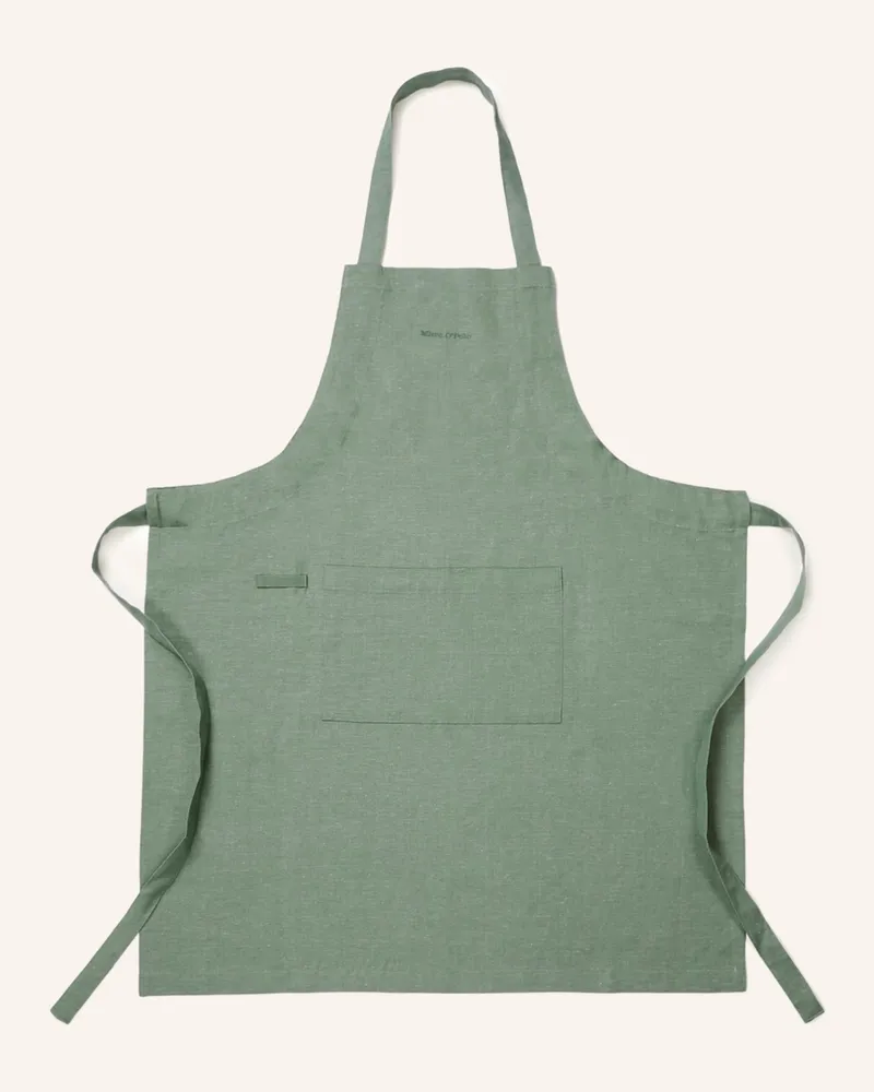 Marc O'Polo Schürze Akalla gruen Grün