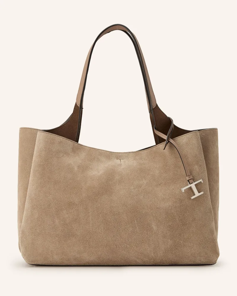 TOD'S Shopper braun Taupe