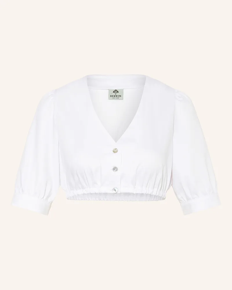 Berwin & Wolff Dirndlbluse Weiss