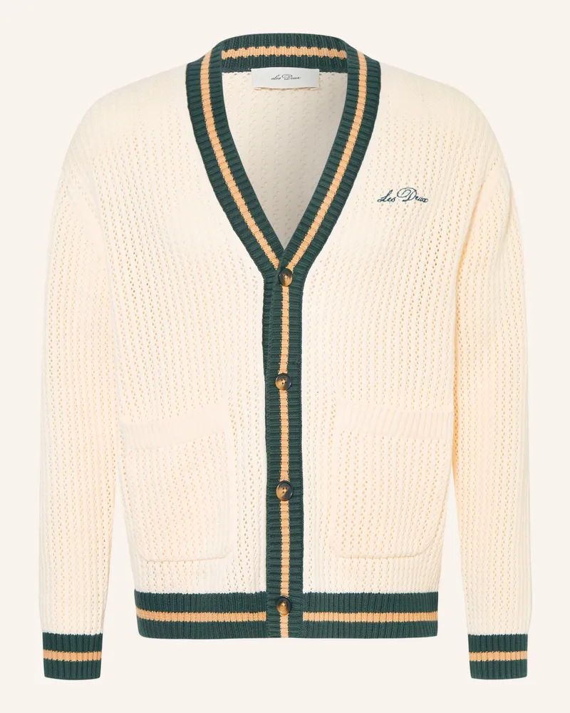 LES DEUX Strickjacke weiss Ecru