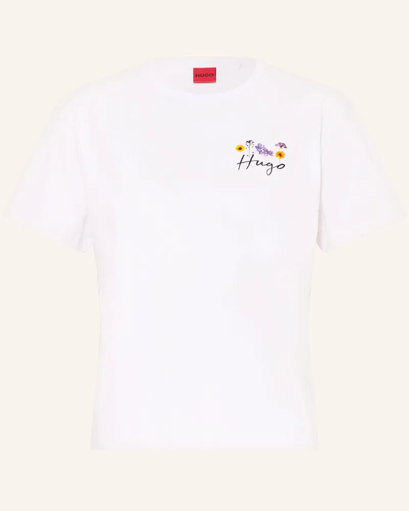 HUGO BOSS T-Shirt Destrel weiss Weiss