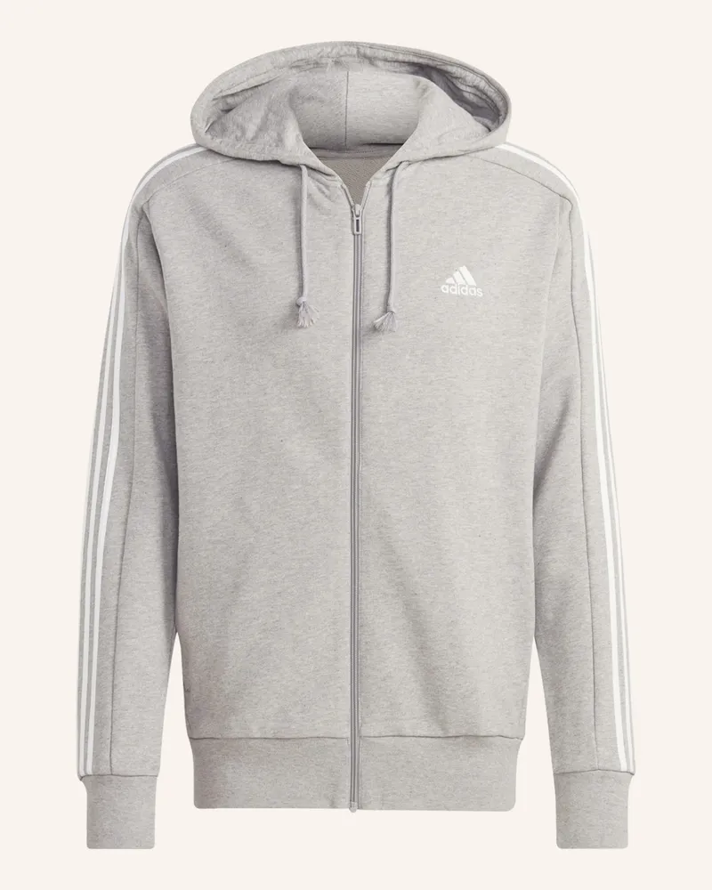 adidas Sweatjacke Essentials grau Hellgrau