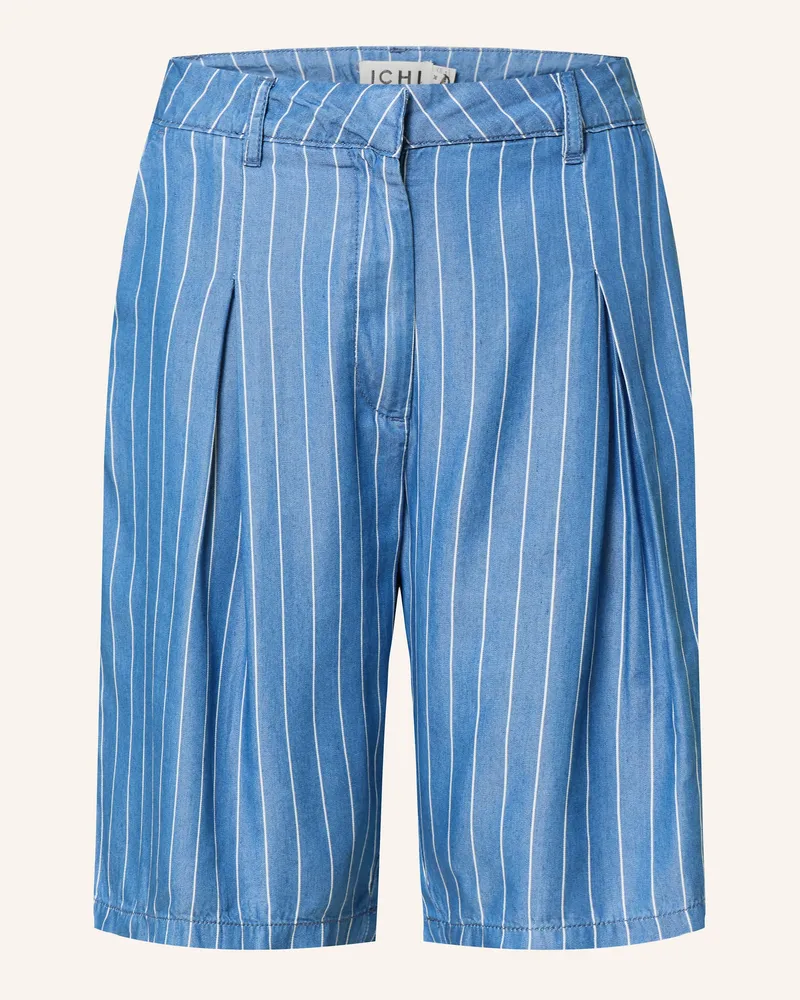 ICHI 3/4-Shorts IHBECCOS Blau