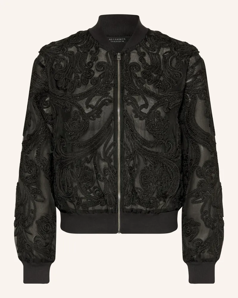 AllSaints Blouson Jade schwarz Schwarz