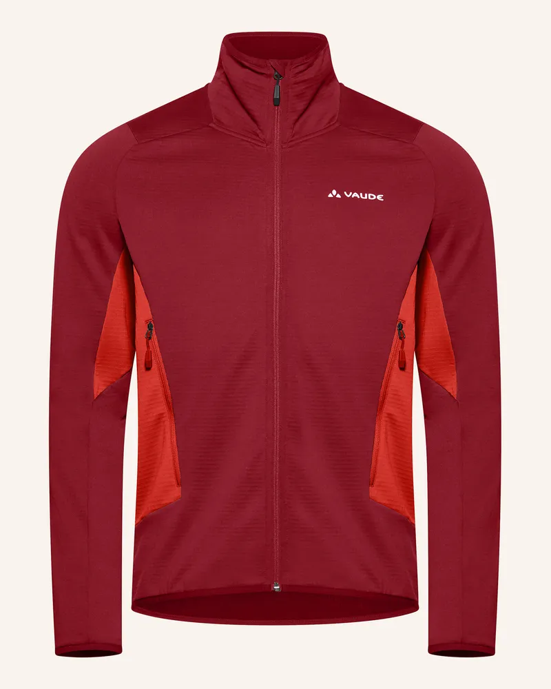 Vaude Fleecejacke M MONVISO FL FZ JACKET II Rot