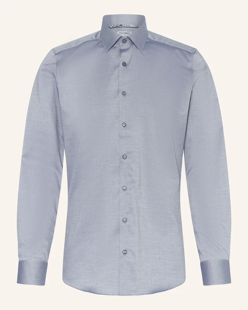 Olymp Hemd Level Five Body Fit blau Blaugrau