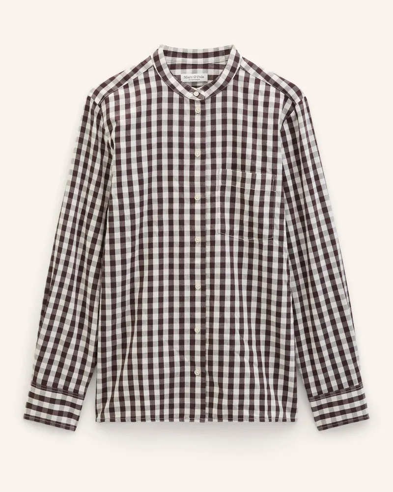 Marc O'Polo Karobluse braun Dunkelbraun