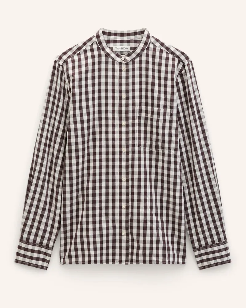 Marc O'Polo Karobluse braun Dunkelbraun