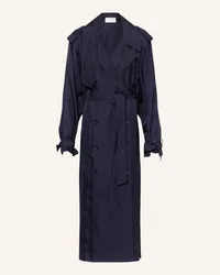 Dorothee Schumacher Trenchcoat TRENCH IT UP III aus Seide Blau