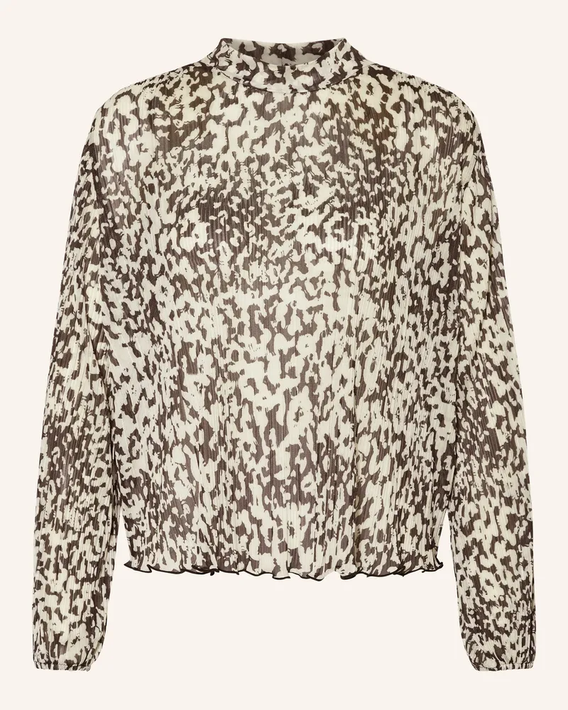 MOSS COPENHAGEN Longsleeve MSCHDONETTE aus Mesh Ecru