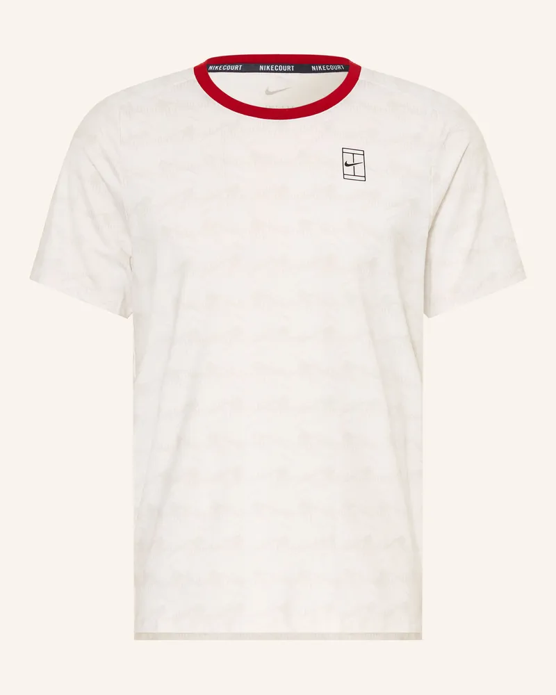 Nike Funktionsshirt Court Advantage weiss Weiss