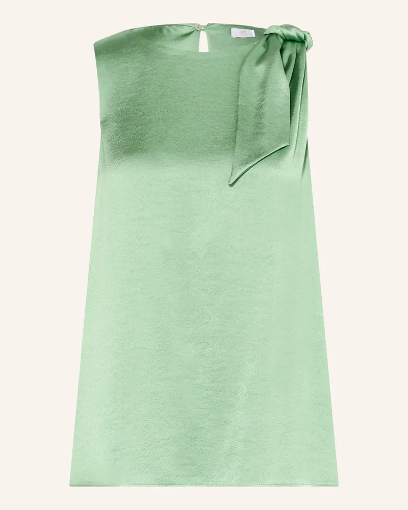 Riani Blusentop Aus Satin gruen Grün