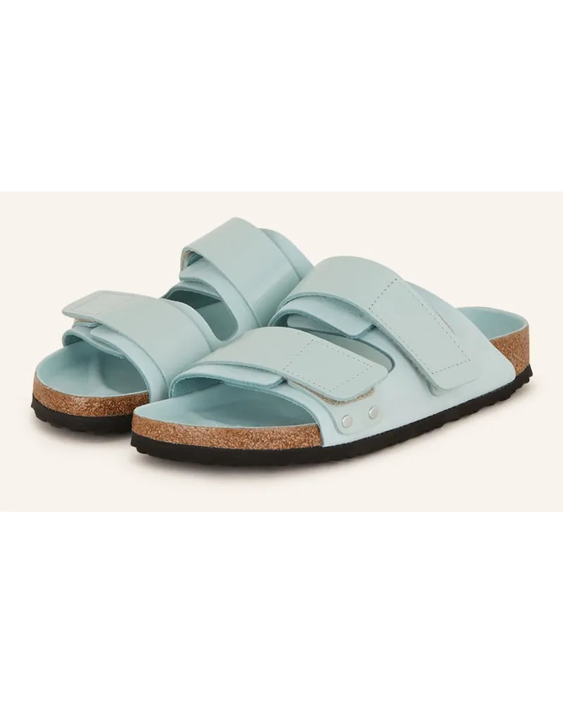 Birkenstock Pantoletten UJI - MINT Gruen