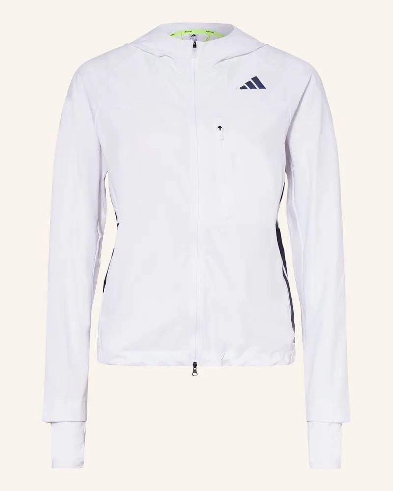 adidas Laufjacke ADIZERO Weiss