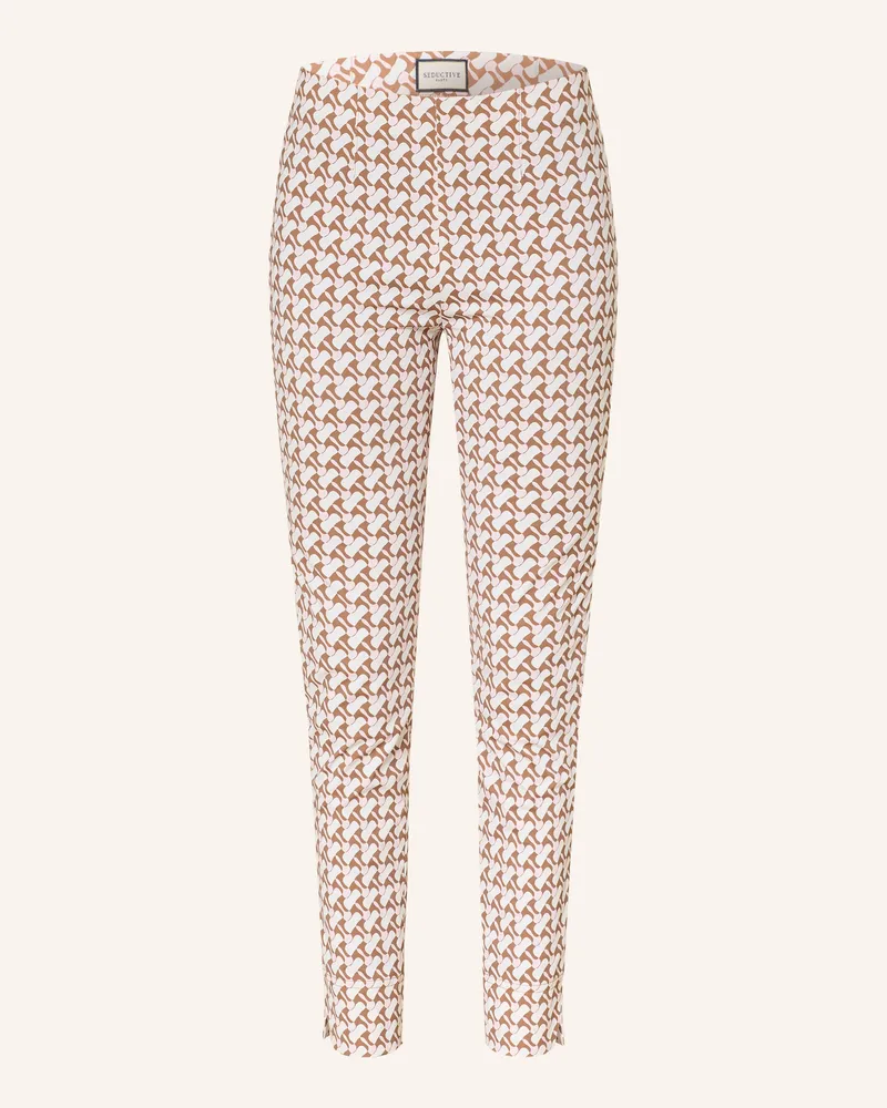 SEDUCTIVE  7/8-Hose Sabrina Aus Jersey rosa Creme