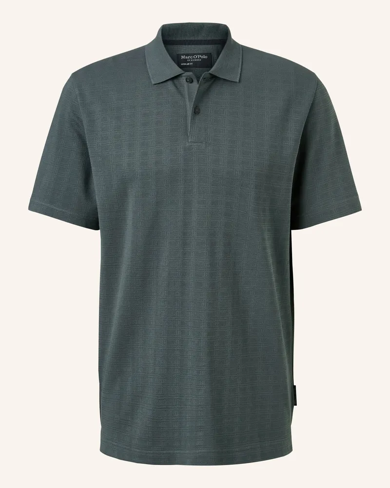 Marc O'Polo Poloshirt grau Dunkelgrau