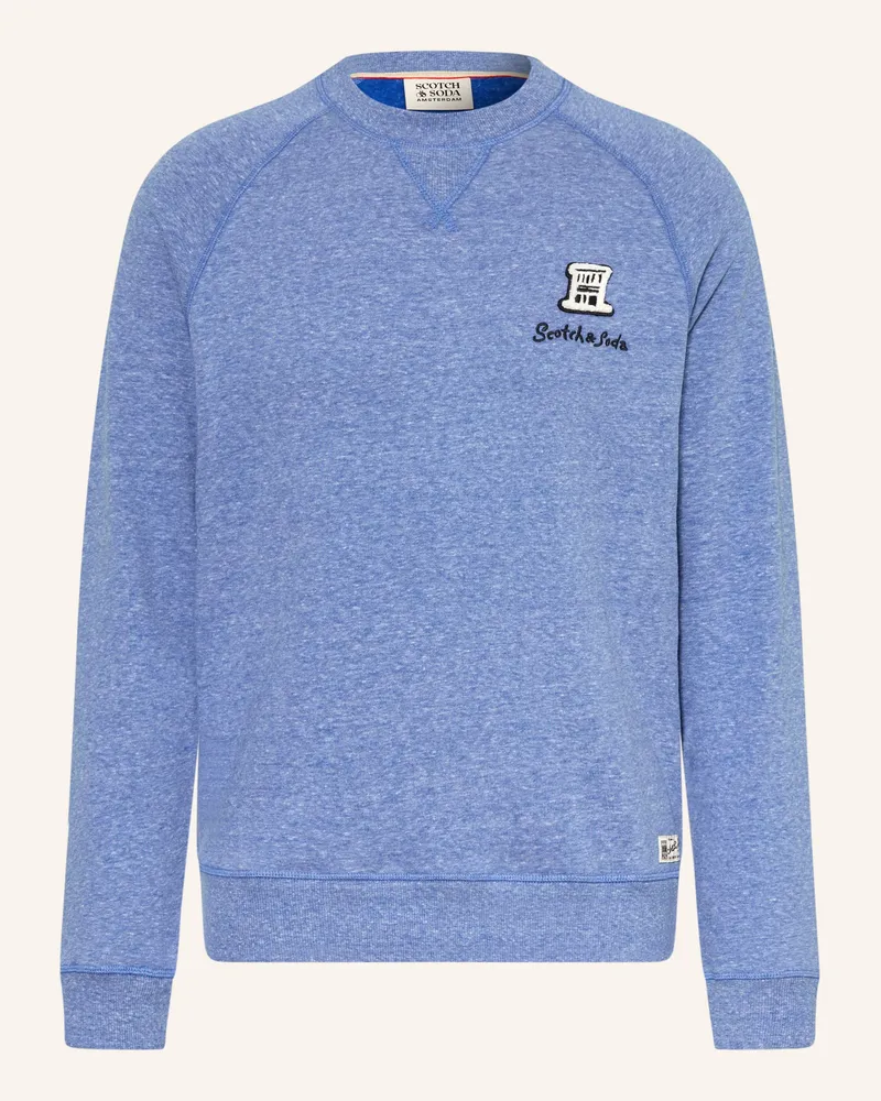 Scotch&Soda Sweatshirt blau Hellblau