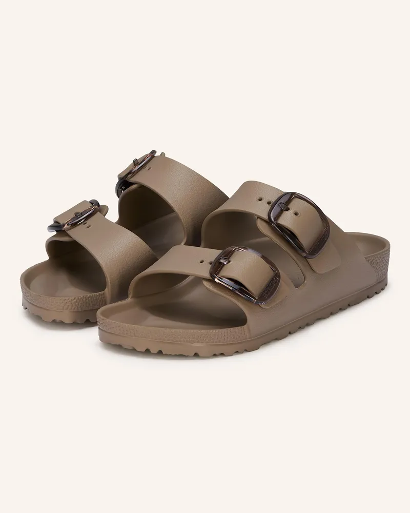 Birkenstock Pantoletten ARIZONA STEALTH BUCKLE Taupe