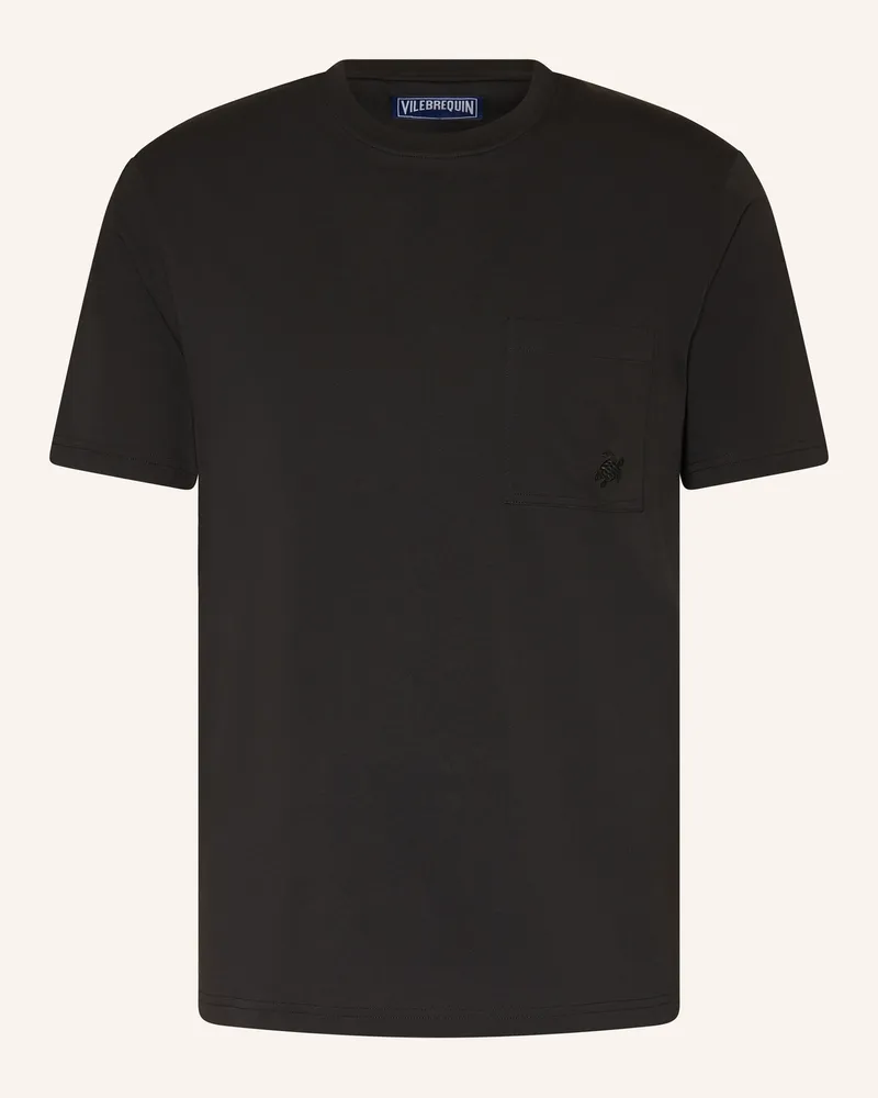 Vilebrequin T-Shirt Titan schwarz Schwarz
