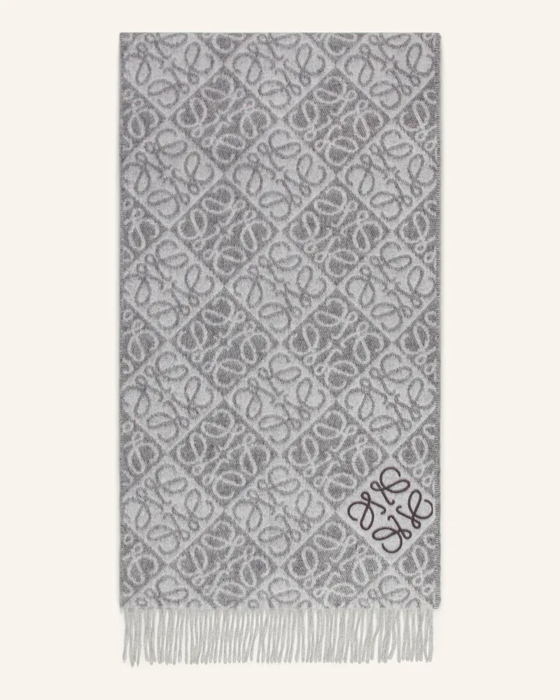 Loewe Schal grau Grau
