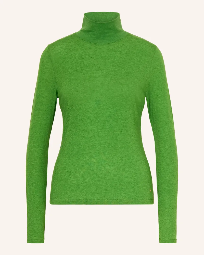 windsor. Rollkragenshirt gruen Grün