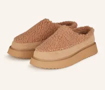 Plateau-Slipper CURLY MICRO