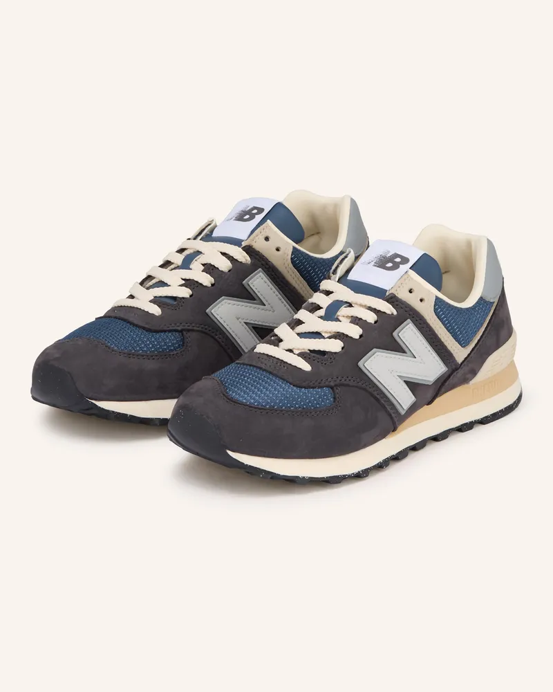 New Balance Sneaker 574 blau Dunkelgrau