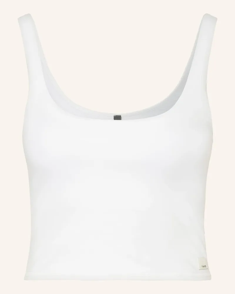 vuori Cropped-Top DAILY CROP Weiss