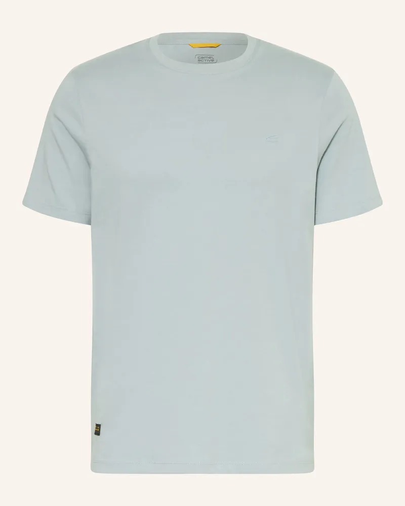 Camel Active T-Shirt blau Blaugrau