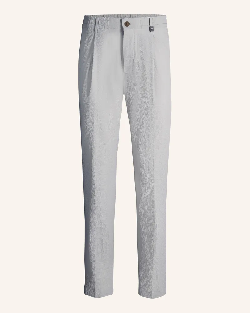 Strellson Bundfaltenhose Lui grau Hellgrau