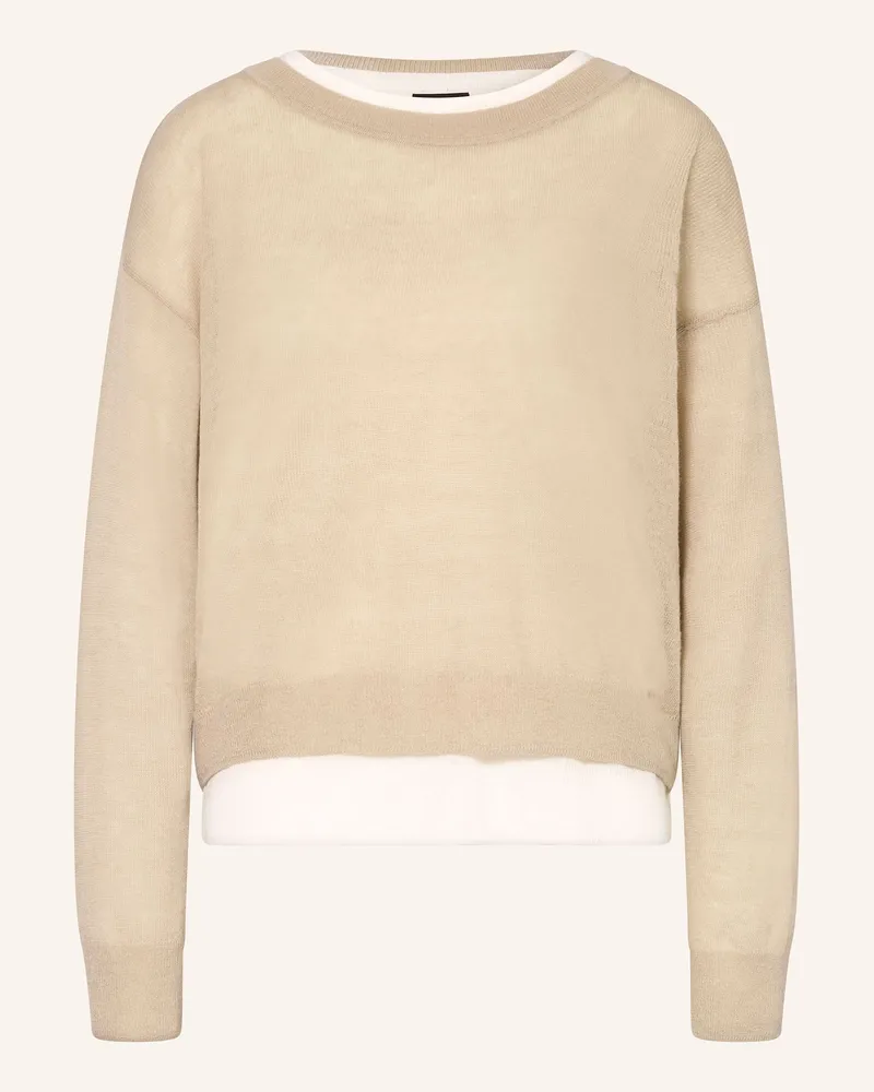 HUGO BOSS Pullover FEMOK Beige