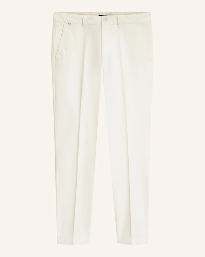HUGO BOSS Hose H-kaiton1 Slim Fit beige Weiss