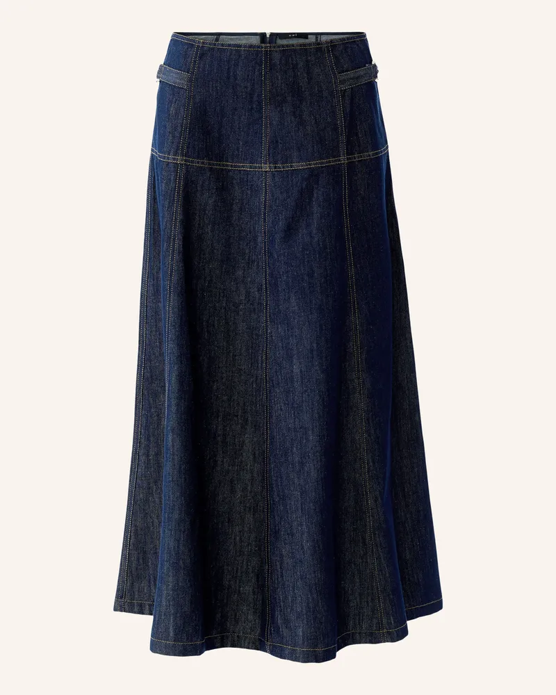 Oui  Jeansrock blau Dunkelblau