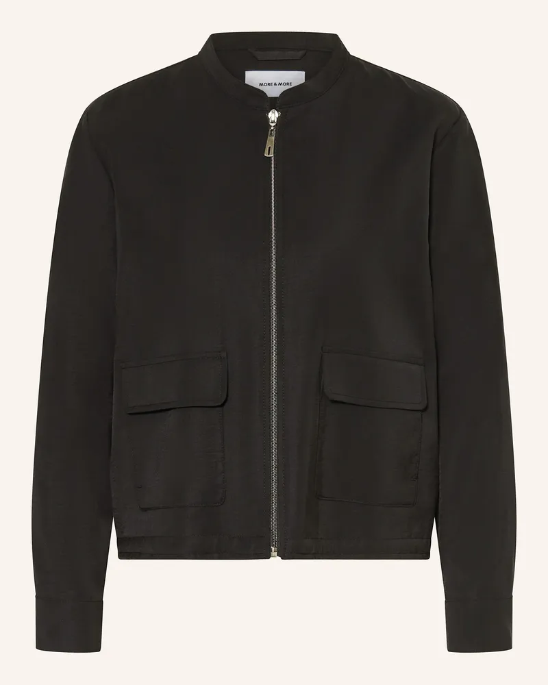 More & More Blouson Schwarz